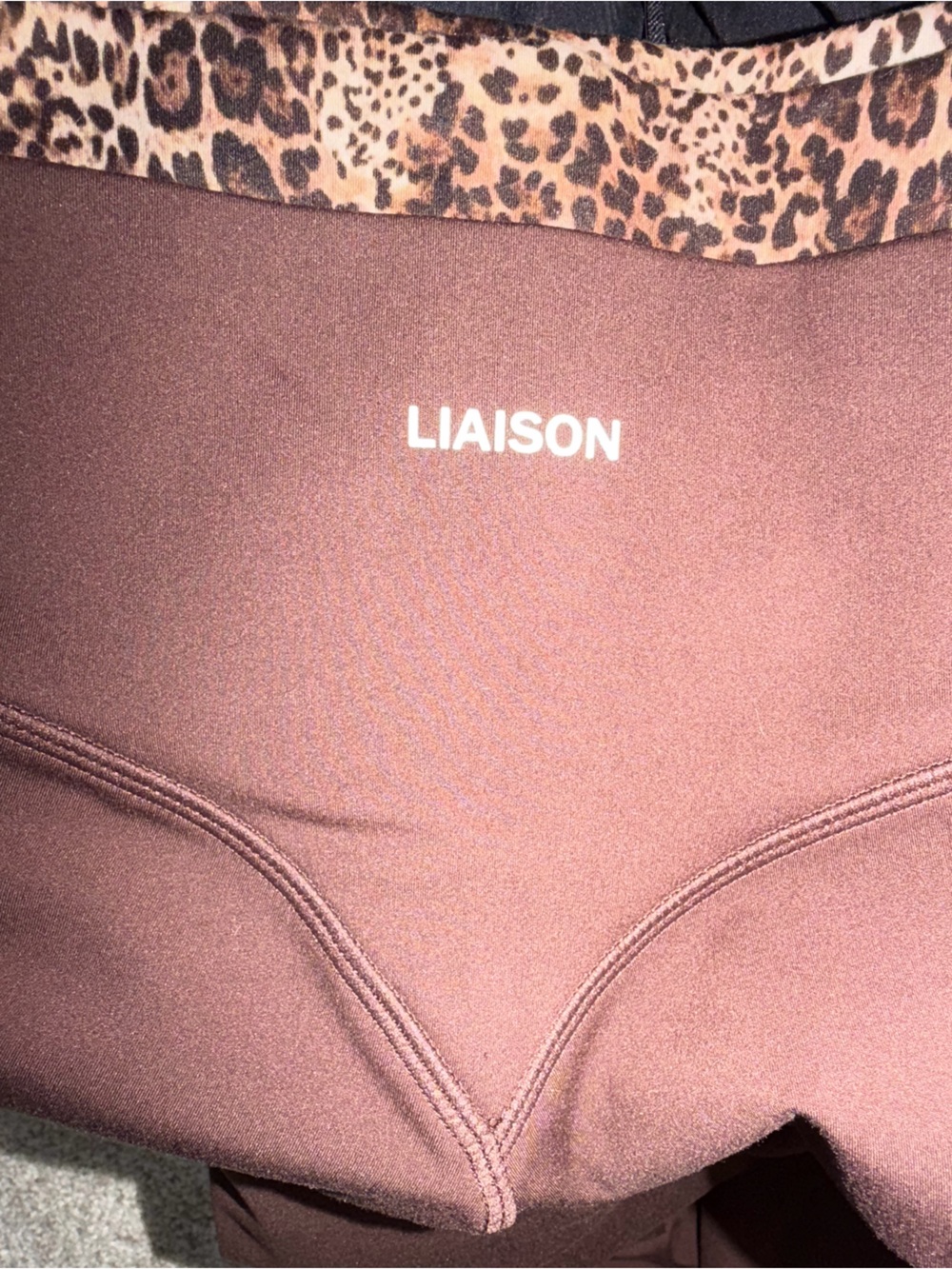 Liaison The Label Matching Set — Mocha Brown & Wild Side (Size M) — Worn Once - Picture 8 of 8